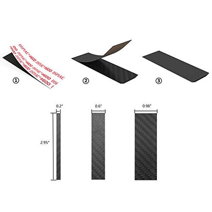 Sanding Sticks for Plastic Models, Gunpla, Wood and Tools Kit, 3 Sizes Carbon Fiber Sanding Sticks with 24PCS Replaceable Adhesive Grit Sandpaper