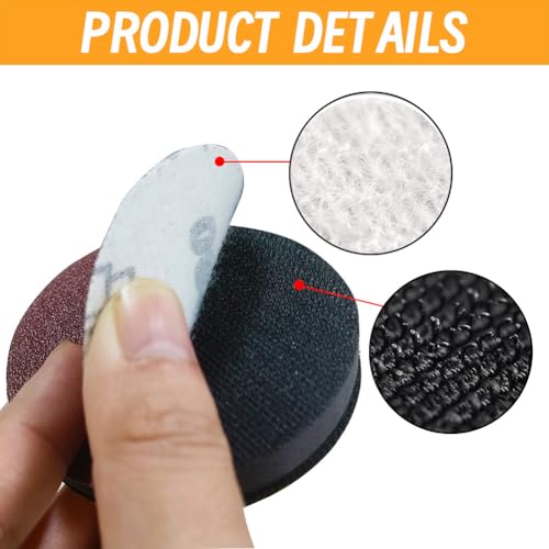 100-Pack 3-Inch Heavy-Duty Coarse Sanding Discs - style: Heavy-Duty Coarse Kit