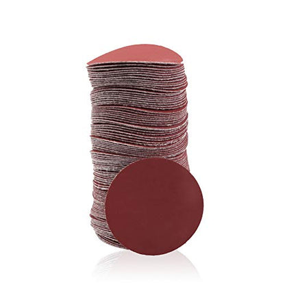 SPEEDWOX Sander Disc 100pc Sanding Hook and Loop Sandpaper 1200 Grit Sanding Discs 2 inch Sandpaper for Sanders Drill Grinder Rotary Tools Attachment Woodworking Wood Auto, No Hole - style: 1200 Grit