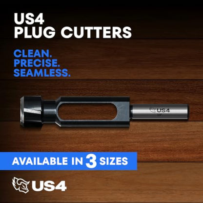 US4 5/8" Heavy Duty Plug Cutter - Wood Plug Cutting Tool - size: 5/8 in