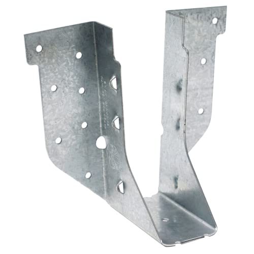 Simpson Strong-Tie HUS26 HUS Heavy U-Shaped Hanger - for 2x6 Beam Size, Face-Mount Joist Hanger, Double-Shear Nailing, Zinc Galvanized Steel Construction