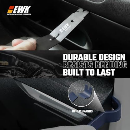 EWK 4-Piece Metal Trim Removal Tool Set for Auto Interior Trim