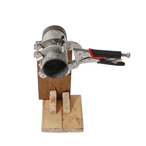 Xiao & Dao Pro Locking Welding Pipe Plier clamp, Round Tube Welding Clamp 14Inch ，woodworking 1-pack - color: 14-inch 1-pack