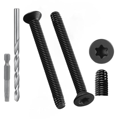 Trailer Deck Screws 1/4-20 x 2-1/2" Flat Head Star Drive, 100-Pack - size: 1/4-20X2-1/2