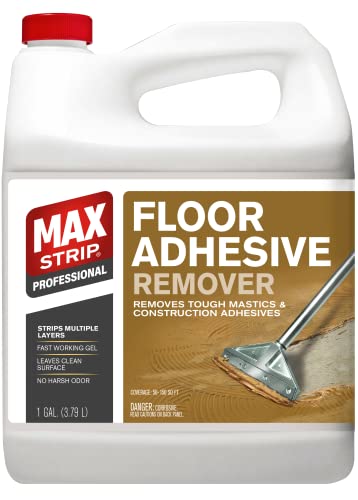 Max Strip Floor Adhesive Remover, Carpet & Mastic Glue Stripper, 1 Gal - size: 128 Fl Oz (Pack of 1)