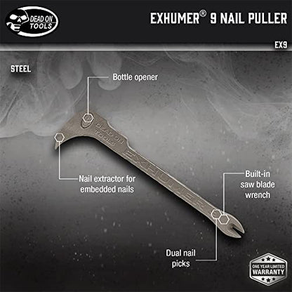 Dead on EX9 10-5/8-Inch Exhumer Nail Puller