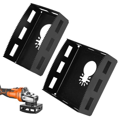 Square Slot Cutter, Drywall Outlet Cutter for Oscillating Tools - color: Rectangle + Square
