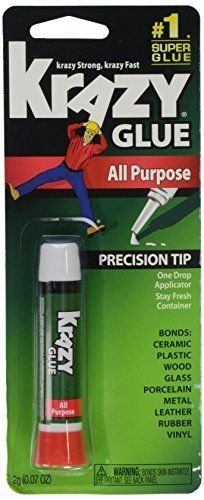BooTool(TM) Krazy Glue KG585 Instant Krazy Glue All Purpose Tube 0.07-Ounce