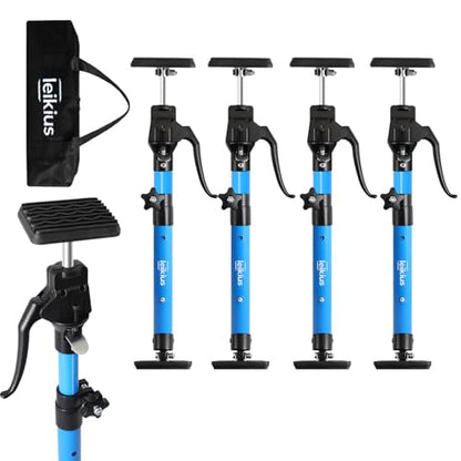 Aluminum Handle Cabinet Jack for Installing Cabinets 4PC,15.8-23.6 Inches 200LB Load Capacity Hand Support System,Premium Adjustable Cabinet Lift Jack&Support Pole,Perfect for DIY Enthusiasts - size: Short15.8-23.6INCH 4Pc
