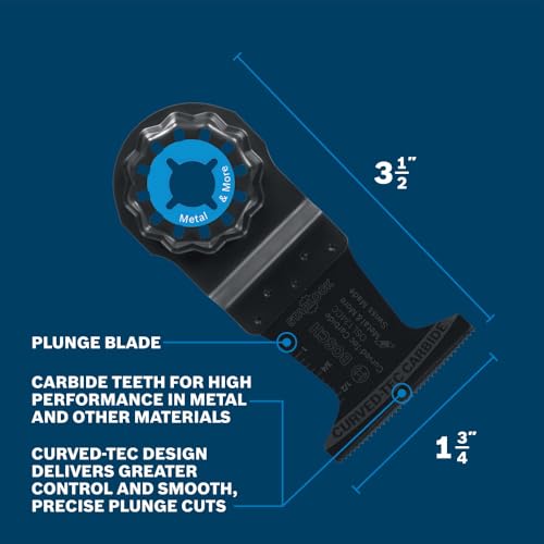 Bosch OSL134CC 1-3/4 in. Starlock Oscillating Multi-Tool Curved-Tec Carbide