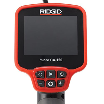 RIDGID 36848 Micro CA-150 Hand-Held Inspection Camera with 3' Cable, Borescope