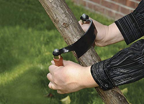 Draw Knife 5" Curved Draw Shave Woodworking Tool (Curved-5 inches) - size: 5"