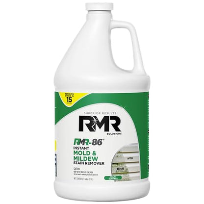 RMR-86 Instant Mold and Mildew Stain Remover Spray - Scrub Free Formula, 1 Gallon - size: 128 Fl Oz (Pack of 1)