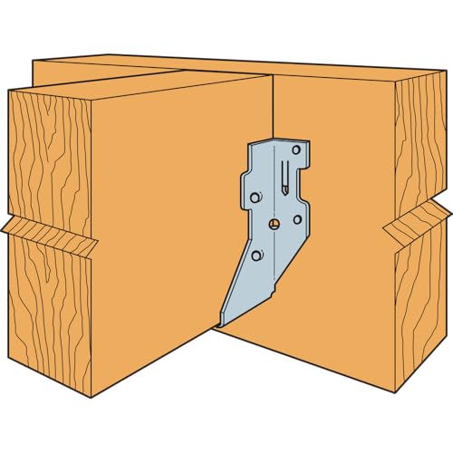 Simpson Strong-Tie LUS46 Light Face-Mount Joist Hanger - 3-9/16 in. (W) x 4-3/4 in. (H) x 2 in. (B), Fits 4x6 Joists, 18 Gauge Zinc Galvanized Steel, Hurricane Rafter Ties (Pack of 25) - size: 25 Pack