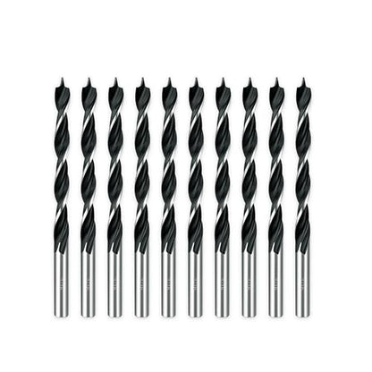 3/16 Brad Point Drill Bit Set for Wood - size: 3/16in (10pcs)