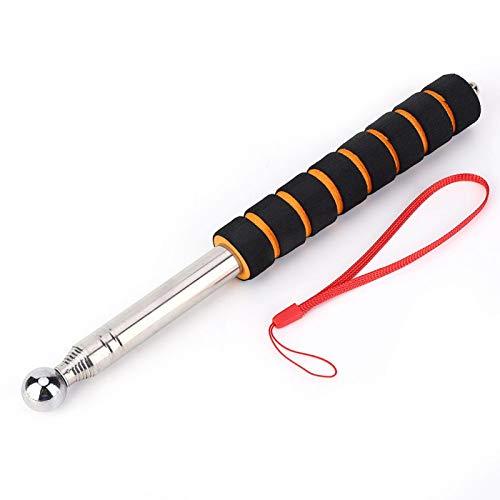 Home Inspection Hammer, Stainless Steel, Silver, Non-slip Sponge Handle, 51.18 inches