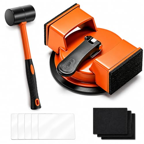 Floor Gap Fixer Tool, Dual-Sided Suction Cup for Laminate & LVP