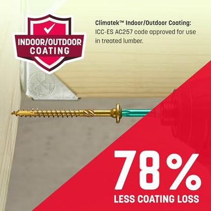 GRK Fasteners RSS™ 5/16 x 4" Rugged Structural Framing Screws, 100 PCS - size: 5/16" x 4"