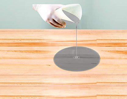 Varathane Super Glaze High Gloss Classic Gray Epoxy - color: Classic Gray