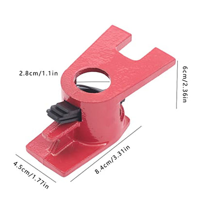 3/4" Wood Gluing Pipe Clamp Set, 4 Pack Heavy Duty Cast Iron Quick Release Bar Clamps with Support Feet, for Woodworking,Lumber Stores, Fabricators, Repair Shops
