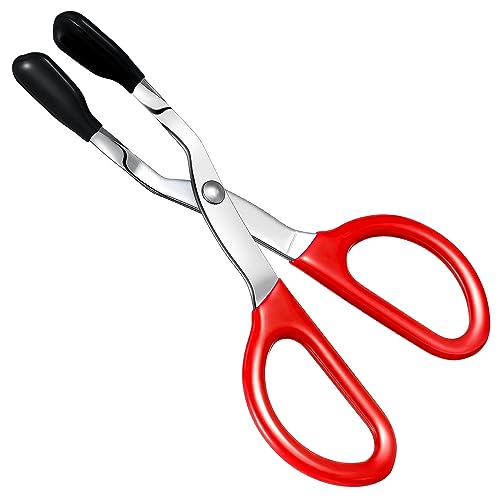 Minatee Mini Light Bulb Pliers Removal Tool for Halogen Bulbs, Red - color: Red