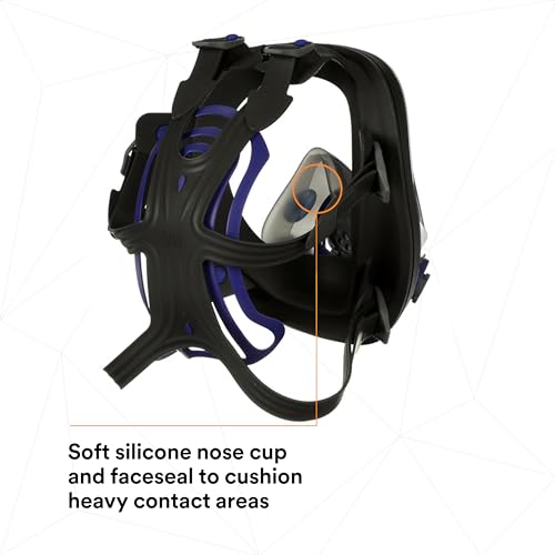 3M Ultimate FX Full Facepiece Reusable Respirator FF-402, NIOSH, ANSI, Med - size: Medium