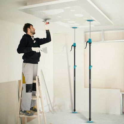 Third Hand Support Pole Heavy Duty, Cabinet Jacks for Installing Cabinets with 200 LBS Capacity and Expand from 49-1/5 to 114-1/5 in, 4-PC - size: 49.2" - 114.2" 4Pcs