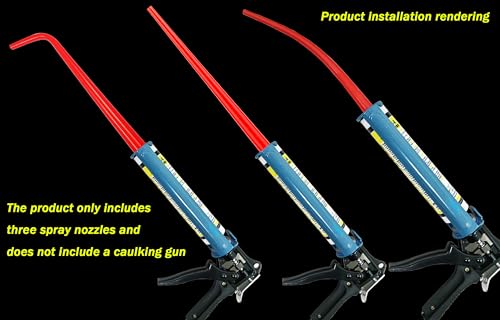 Caulking Nozzle Extension Tube, 3 PCS