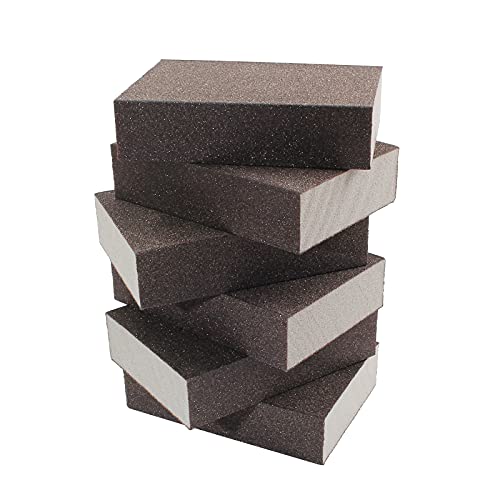 12Pcs 120 Grit Fine Sanding Block - size: 120 Grit(Fine)