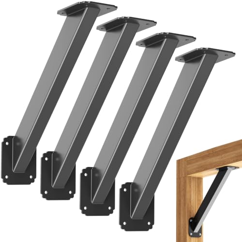 45 Degree Angle Support Bracket, Pergola Bracket for 4x4 Wood Beams - size: 4Pack