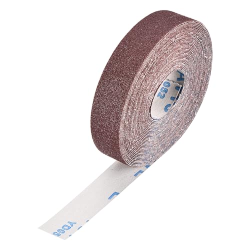 Sandpaper Roll 1Inch 30FT 80Grit Aluminum Oxide Emery Cloth Roll - size: 1 Inch x 30 Feet 80 Grits