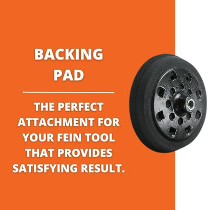 Fein 6" Backing Pad with Hook & Loop Attachment