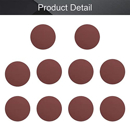 Heyiarbeit 10pcs 10" 250mm Sanding Discs 2000 Grits Self Stick Adhesive Back Aluminum Oxide Sandpaper - style: 2000#