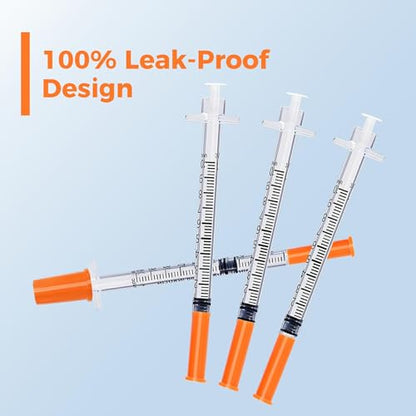 1ml/cc 30G 5/16" Syringe, Laboratory Syringes, 100 Pack - style: 1ml/cc 30G 5/16"