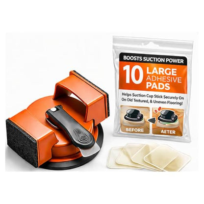 Floor Gap Fixer, Heavy Duty Suction Cup Repair Kit for Vinyl & Laminate