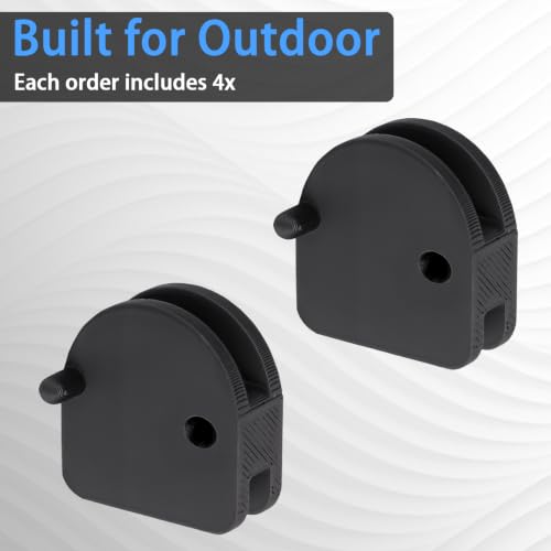 Metal Shed Replacement Door Slides 4-Pack