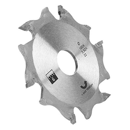 100mm / 4inch Carbide Biscuit Jointer Blade Cutter Replacement for Woodworking for Plate Joiner Accessories