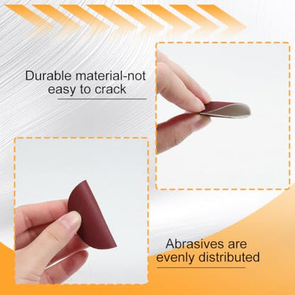 SPEEDWOX 100PCS 2" 1000 Grit Sanding Discs, Hook and Loop No Hole Sandpaper - style: 1000 Grit