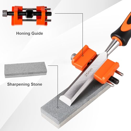 11PCS Wood Chisel Sets((1/4", 1/2", 3/4", 1", 1-1/4", 1-1/2")