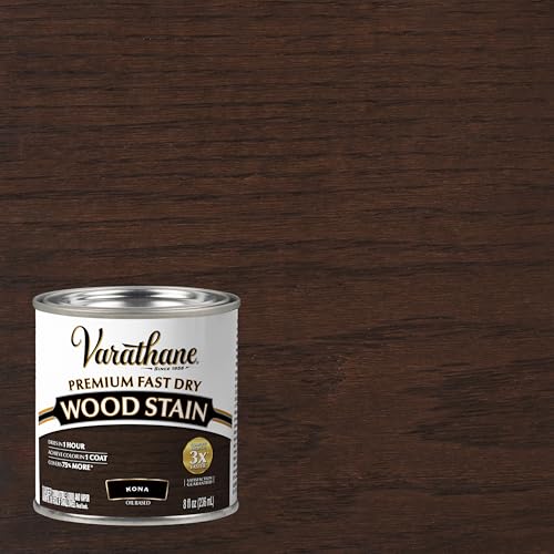 Varathane Premium Fast Dry Kona Wood Stain - color: Kona, size: 0.25 Quart (Pack of 1)