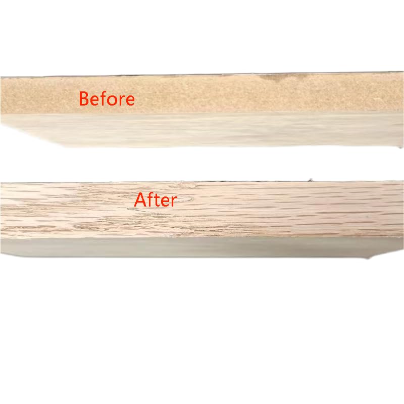 Real Red Oak 1-1/2 inch ×26ft Wood Veneer Edge Banding Roll,Pre-glued Iron On Wood Veneer Edging-Backed with Hot Melt Adhesive-Flexible Wood Veneer Edgebanding for Furniture Restoration - size: 1-1/2" x26'