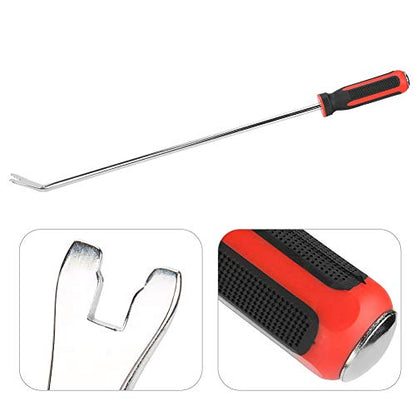 Car Door Repair Tool Car Trim Rivet Removal Pry Tool Repair Kit Buckle Trim Removal Pliers Long Screwdriver Pry Tool for Vehicle Maintenance