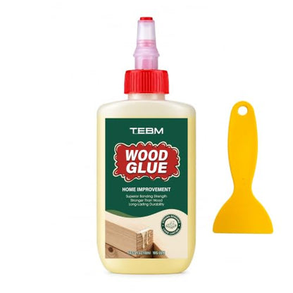 Wood Glue Exterior & Interior Adhesive - Weather-Resistant Liquid Glue for Outdoor Decking, Porches & Garden Wood Furniture
