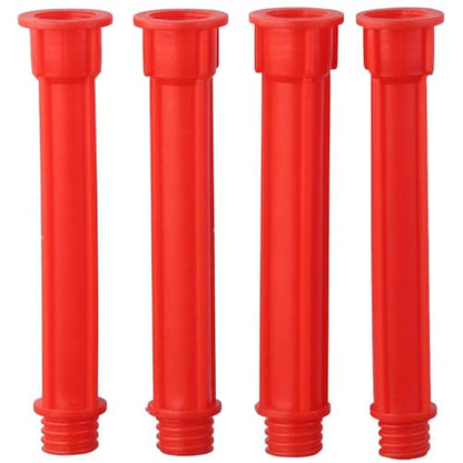 Caulking Nozzle Extension Tube 4 pack Extended Nozzle Splicing Nozzle Regular Nozzle Extended Glass Nozzle Structural Adhesive Nozzle