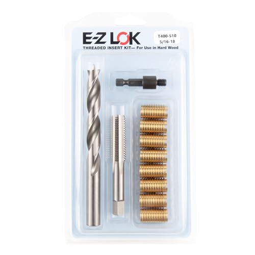 E-Z LOK Thread Repair Kit, 0.3125-18 - size: 5/16-18 - 1.00", style: Brass