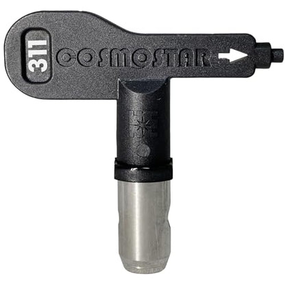 Cosmostar 311 Heavy Duty Airless Spray Tip Nozzle – Reversible, Easy Clean, Compatible with RAC IV & TRU311 Tip Guard - size: 311
