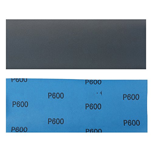 LotFancy 600 Grit Sandpaper, 45PCS, 9 x 3.6 Dry Wet Sand Paper, Silicon Carbide Sanding Sheet for Metal Automotive Wood Furniture Sanding, Polishing, Finishing - size: 600Grit