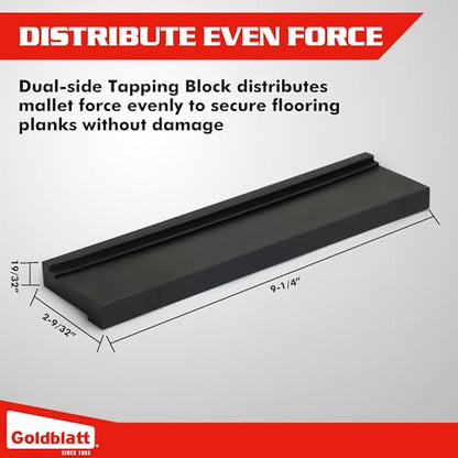 Goldblatt Laminate Flooring Tools, Professional Wood LVP Installation Kit