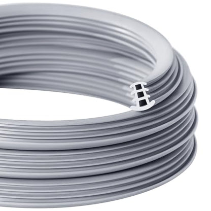 Flexible EPDM Rubber Strip (50 ft Long and 1/2 inch Wide) for Concrete Crack Repair and Replacement - Weather and Aging Resistant Expansion Joint Filler for Driveways and Sidewalks - size: 1/2", 50 ft