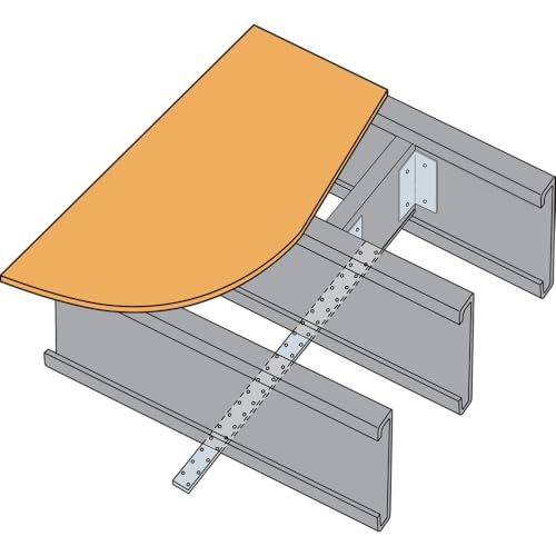 Simpson Strong-Tie CS18S CS Coiled Strap - 100 ft. Long, 18-Gauge Zinc Galvanized Utility Strap, Resists Tension and Uplift Loads, Can Be Cut to Length On Site